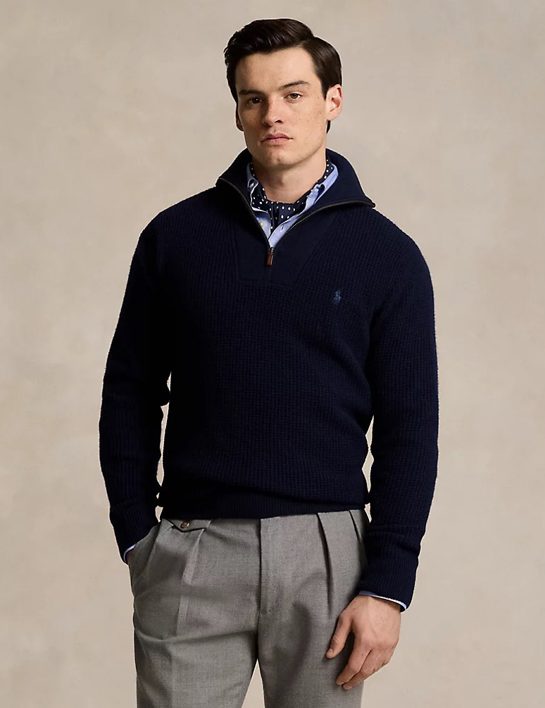 Quarter 2024 zip sweater