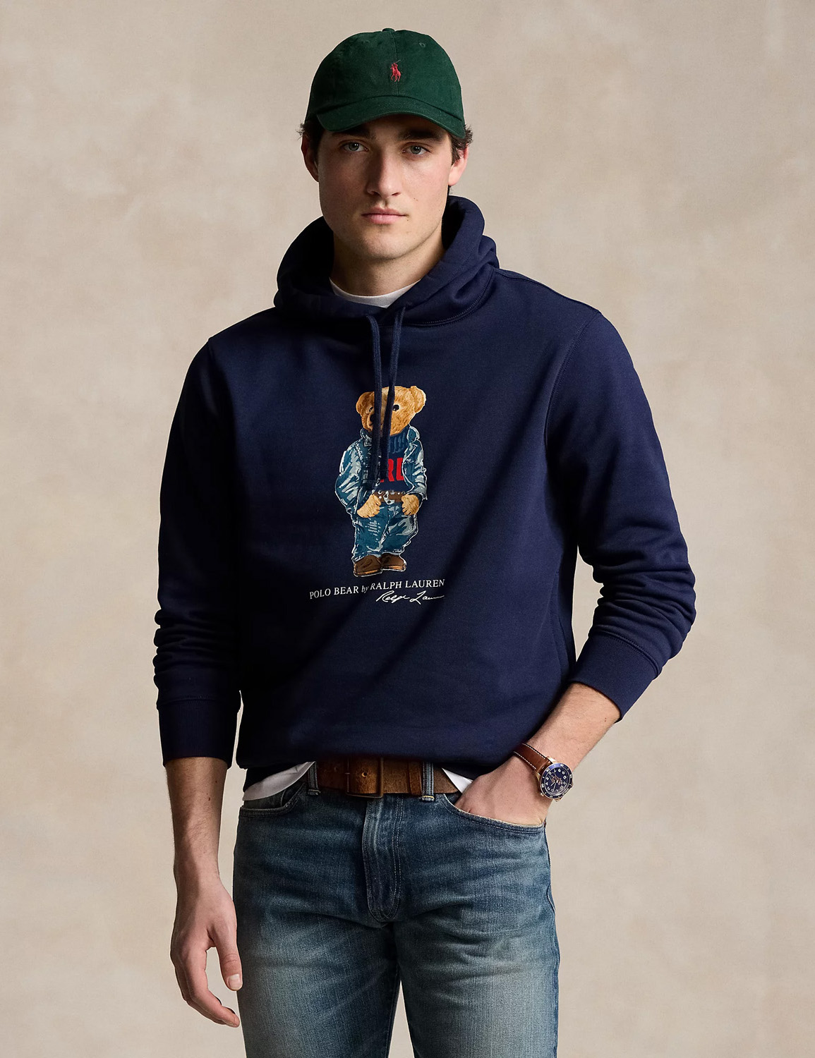 Ralph lauren hoodie herre sale