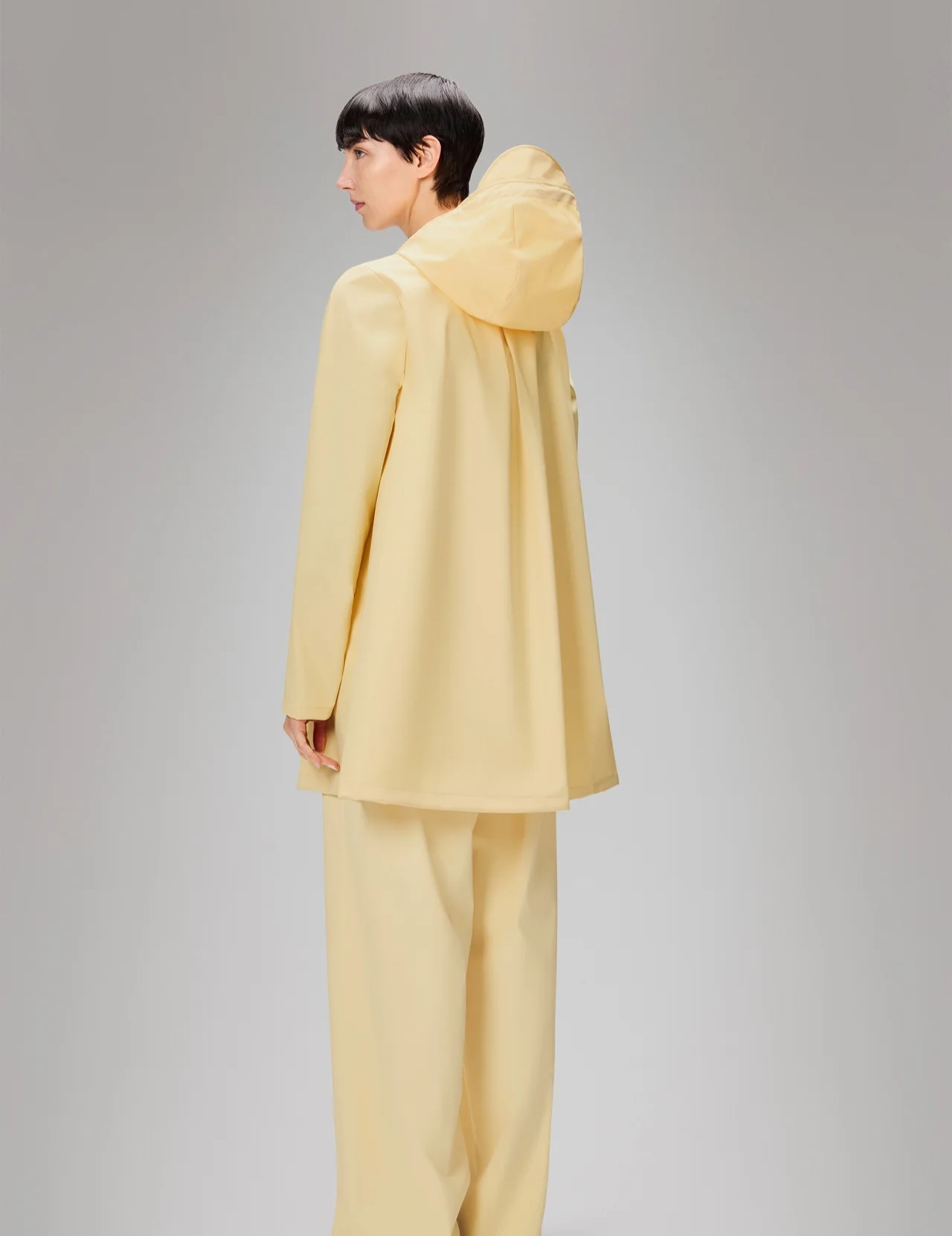 Rains - A-LINE W JACKET GLEAM - Gul