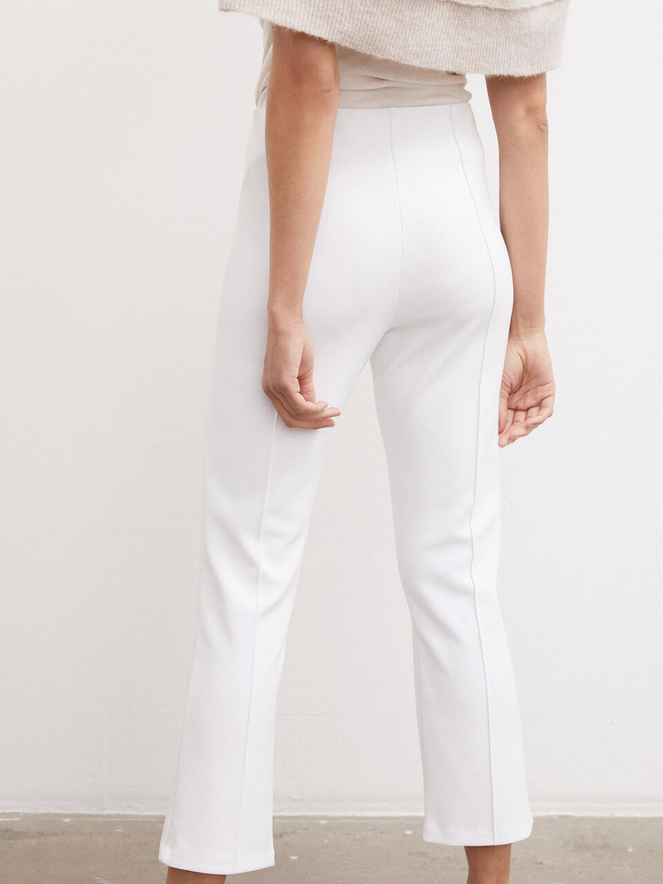 Viggie Trouser White