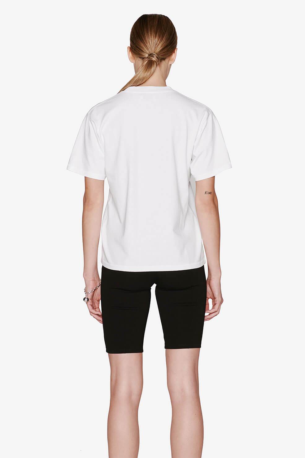 ANINE BING Ida Tee outlet Ab X To Kate Moss Tee - White