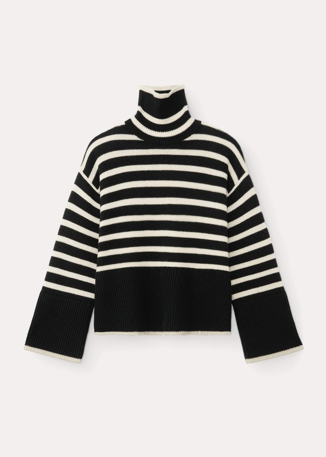 Svart turtleneck outlet