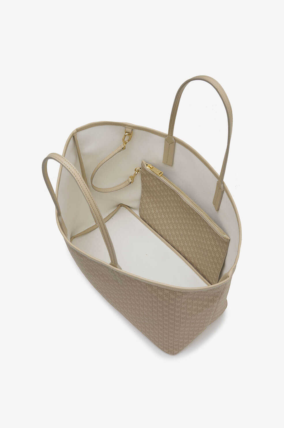 ANINE BING Emma Tote Beige H yer