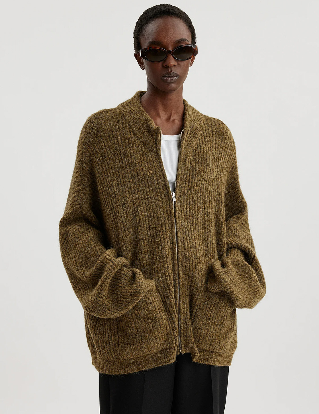 Penguin knit outlet cardigan