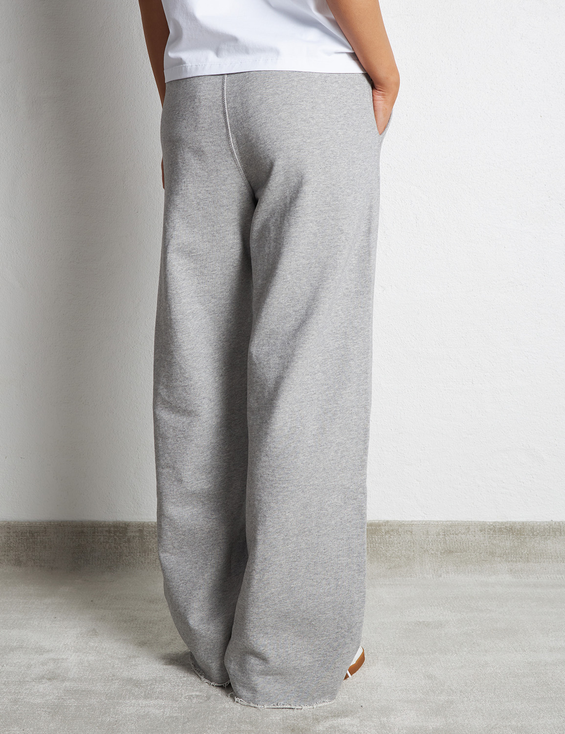 Paloma Melange Grey Isoli Wide Leg Pants