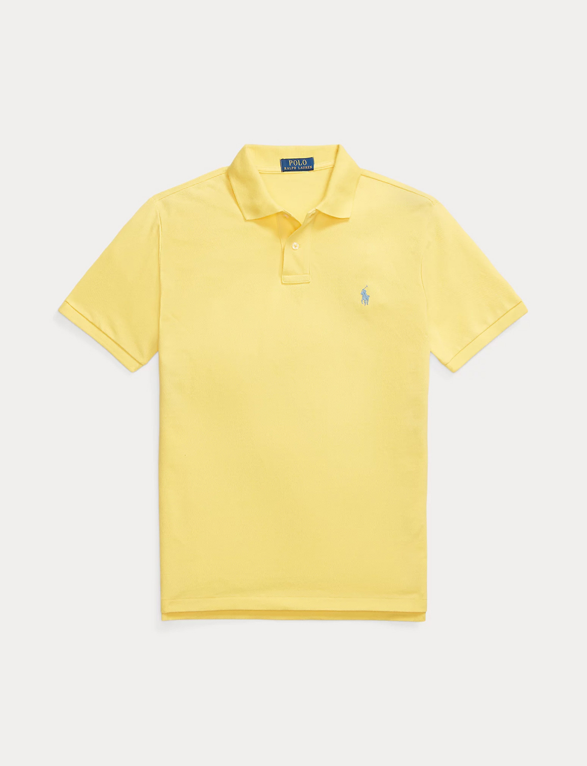 Polo Ralph Lauren Men’s Custom Slim Fit Banner-Stripe Mesh Polo Yellow Lg NWT sold